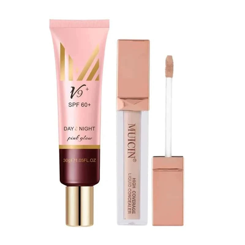 V9 Pink Glow Day & Night Cc Primer Cream