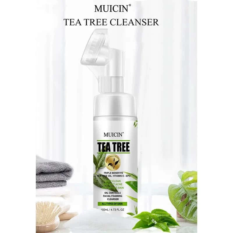 Tea Tree Bubble Foaming Facial Cleanser