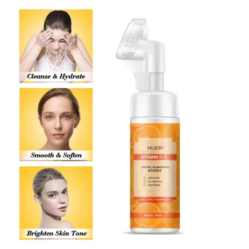 Vitamin C Bubble Foaming Facial Cleanser
