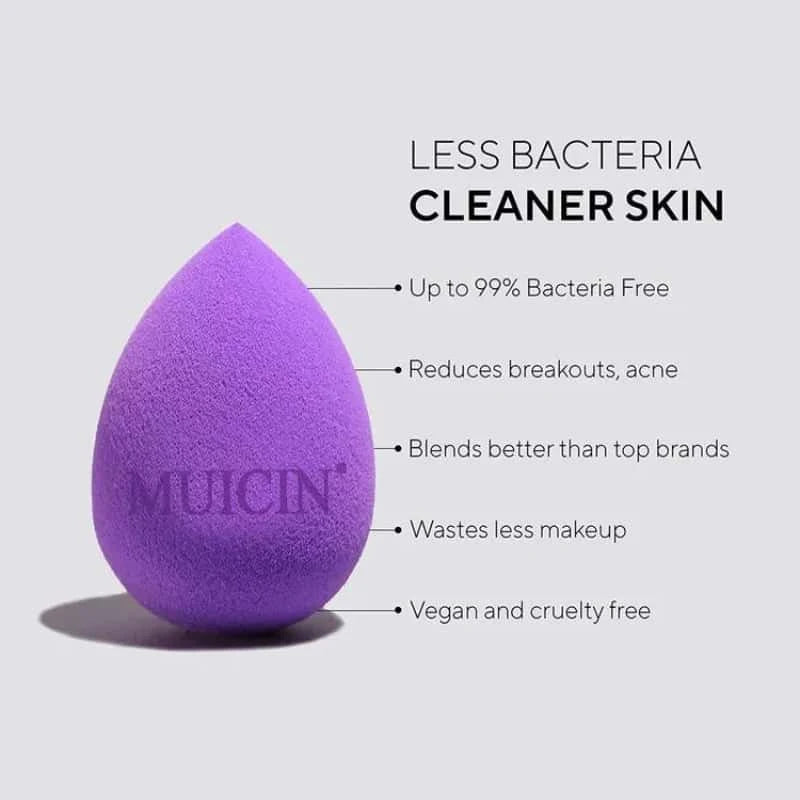 Purple Makeup Blender Sponge