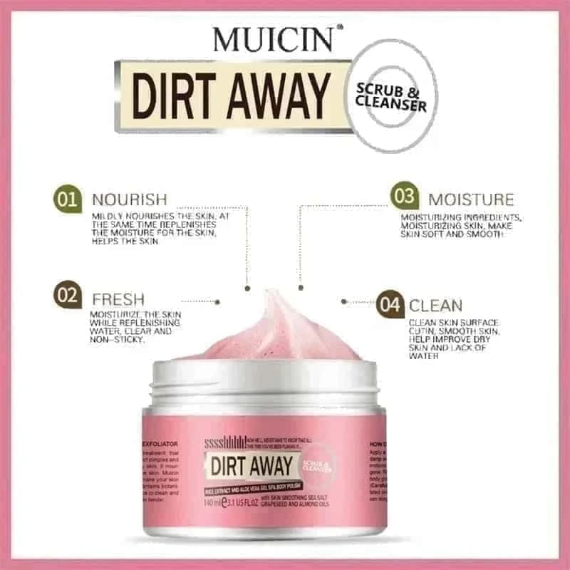 Deep Clean & Exfoliate Scrub - Refresh & Revitalize - 140G