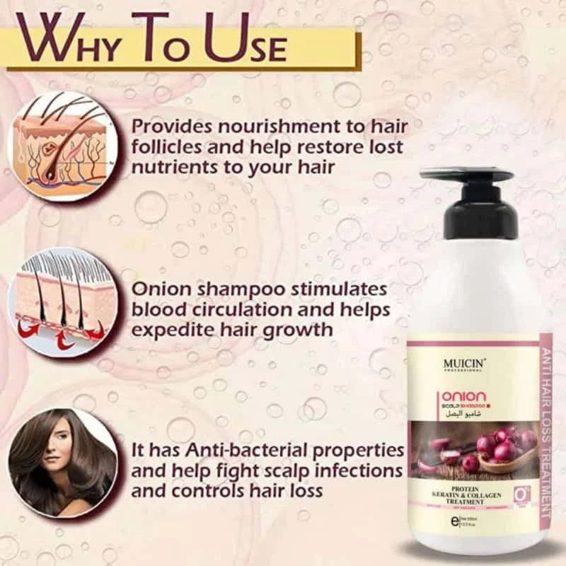 Onion Extract Strengthening Shampoo