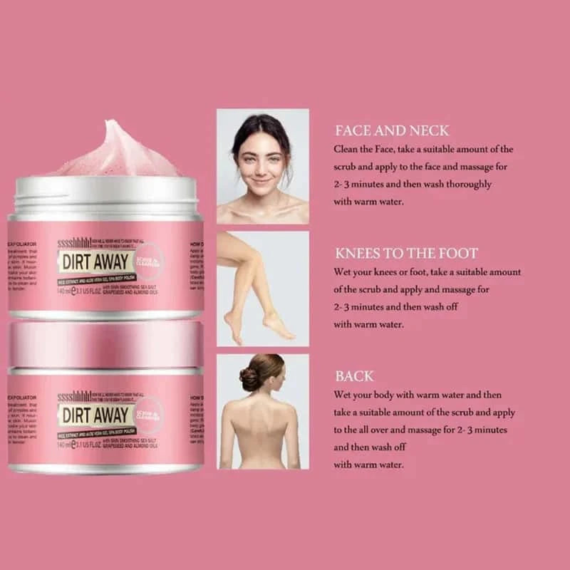 Deep Clean & Exfoliate Scrub - Refresh & Revitalize - 140G