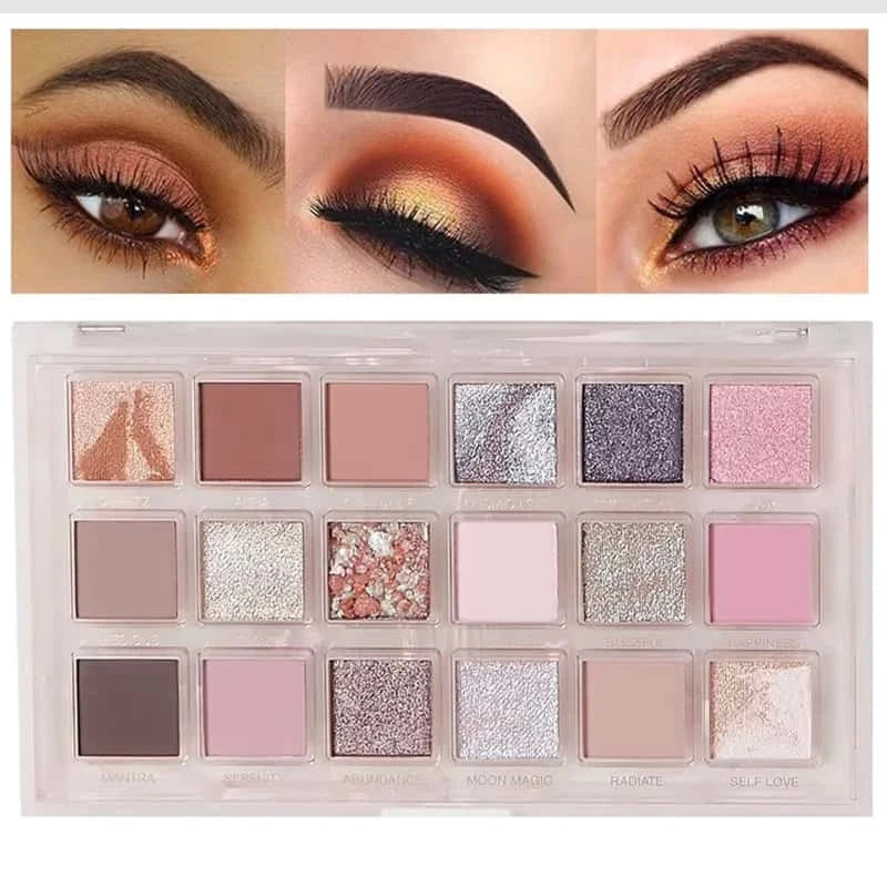 Pink Rose Quartz Eyeshadow Palette