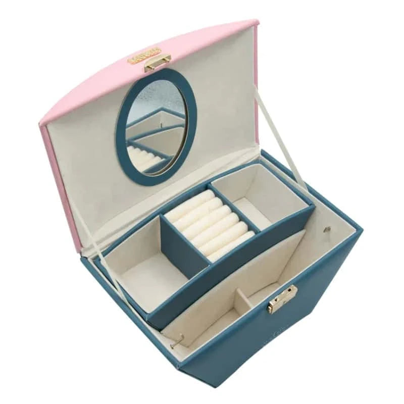 Dual-Tone Luxury Cosmetics & Jewelry Organizer