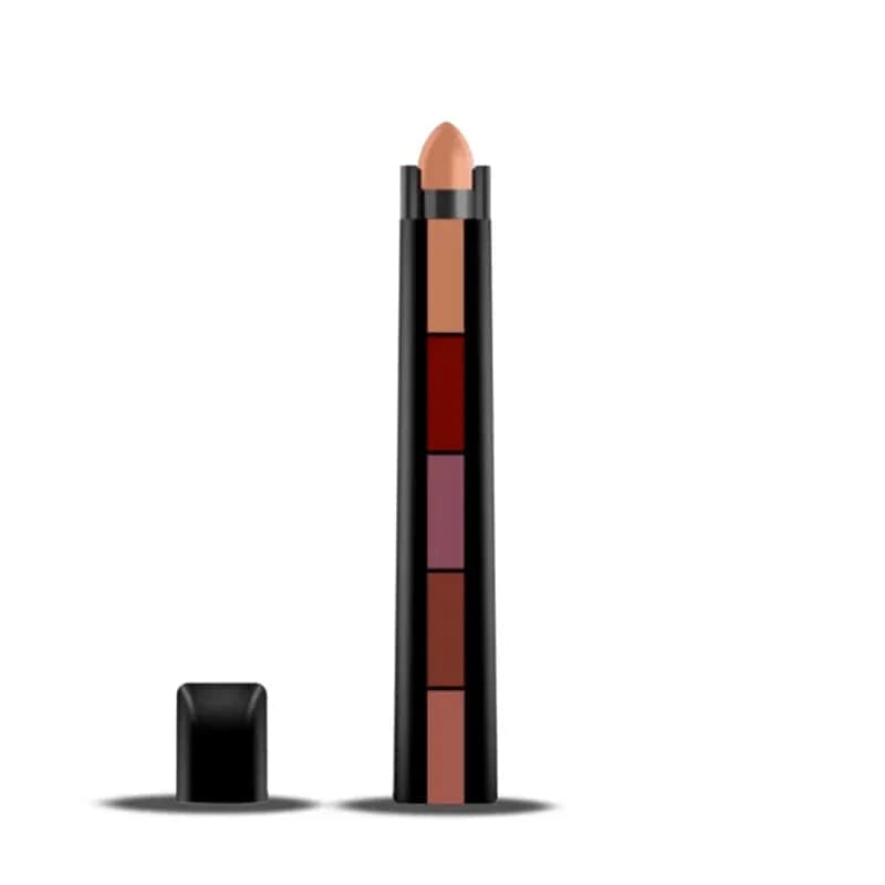 5 In 1 Matte Lipsticks