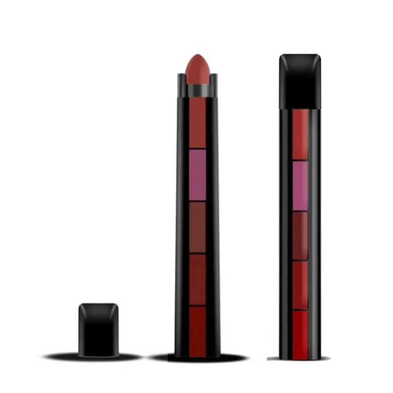 5 In 1 Matte Lipsticks