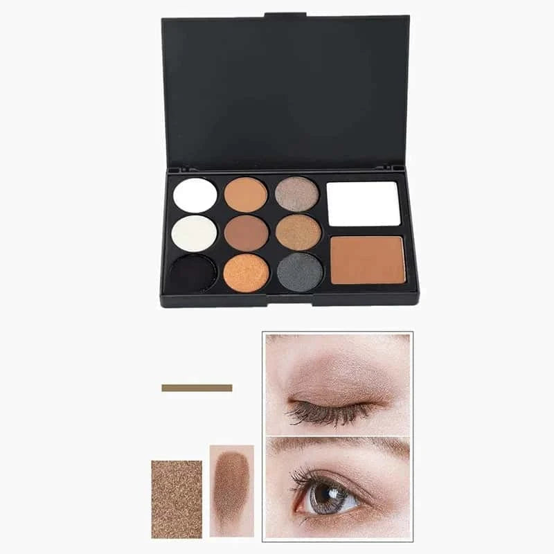 Matte & Velvet 11 Colors Eyeshadow Palette