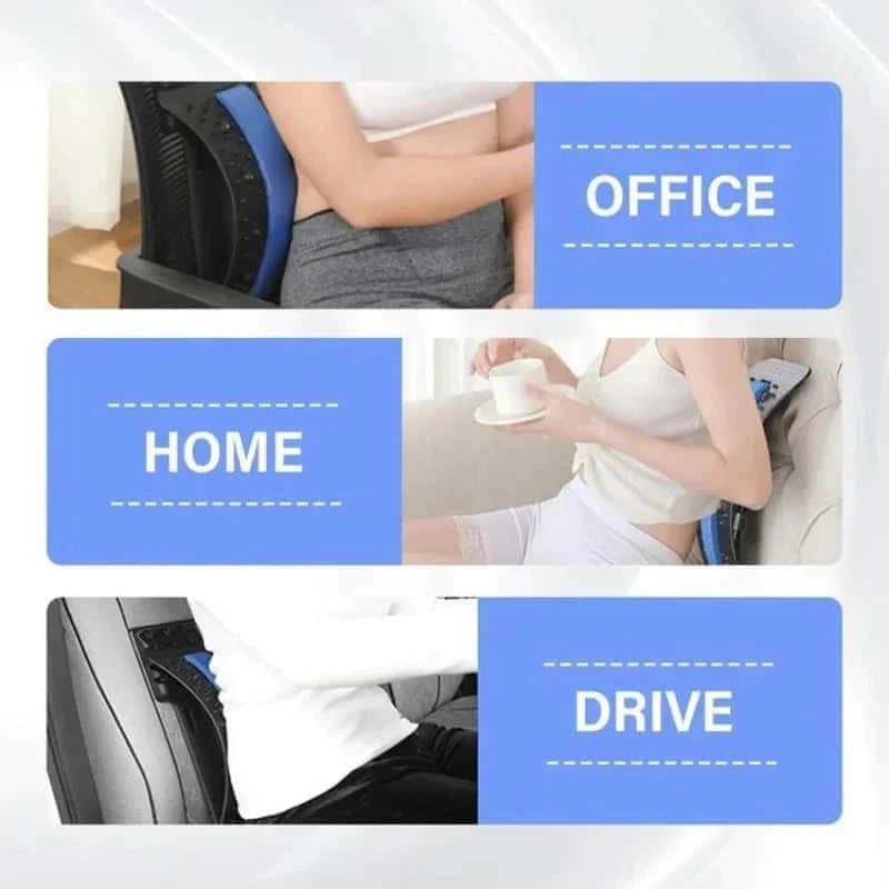 Ergonomic Back Stretcher Massager