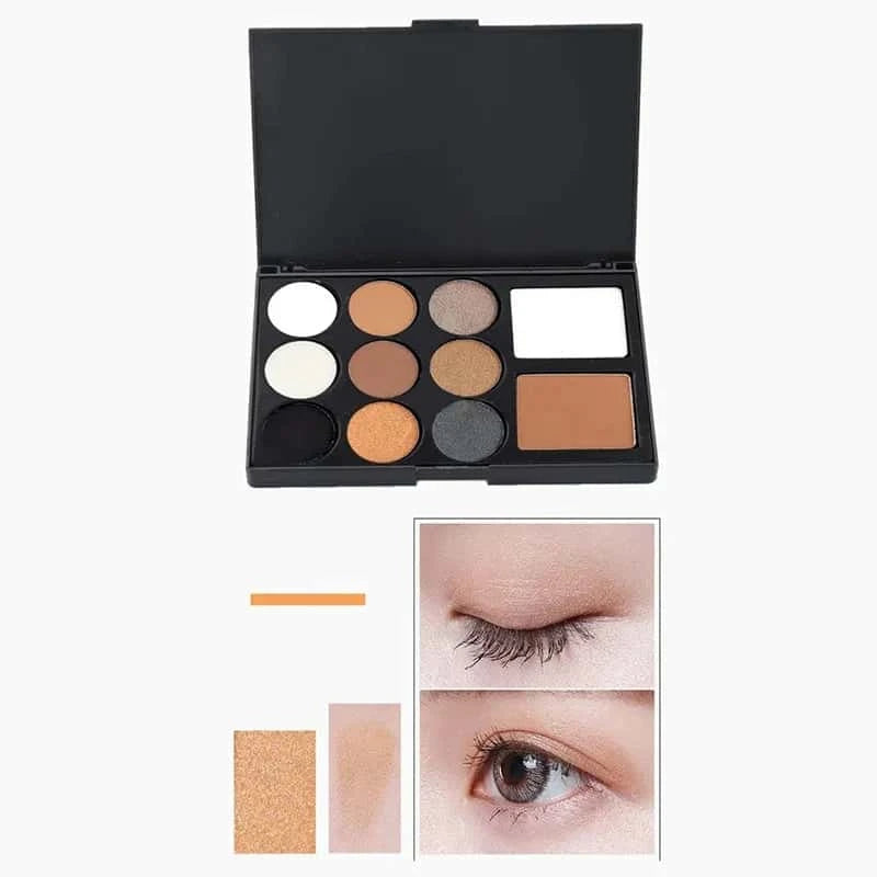 Matte & Velvet 11 Colors Eyeshadow Palette