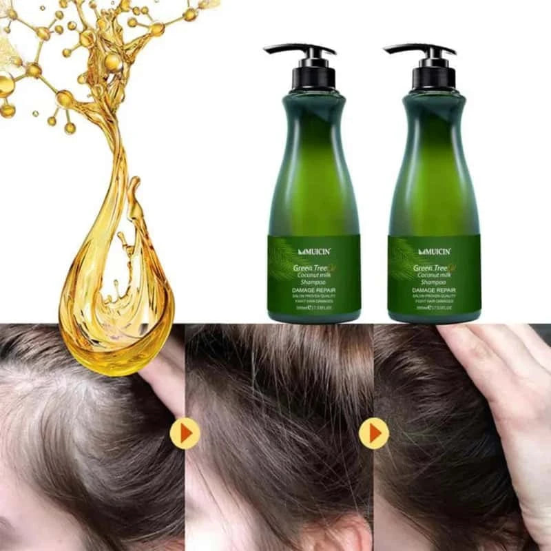 Green Tea & Coconut Milk Hair Shampoo