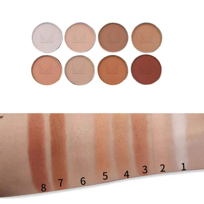 8 COLORS PROFESSIONAL CONTOUR PALETTE - MASTER CONTOURING