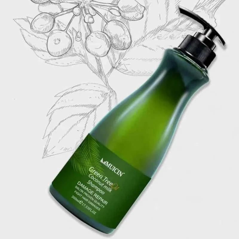 Green Tea & Coconut Milk Hair Shampoo