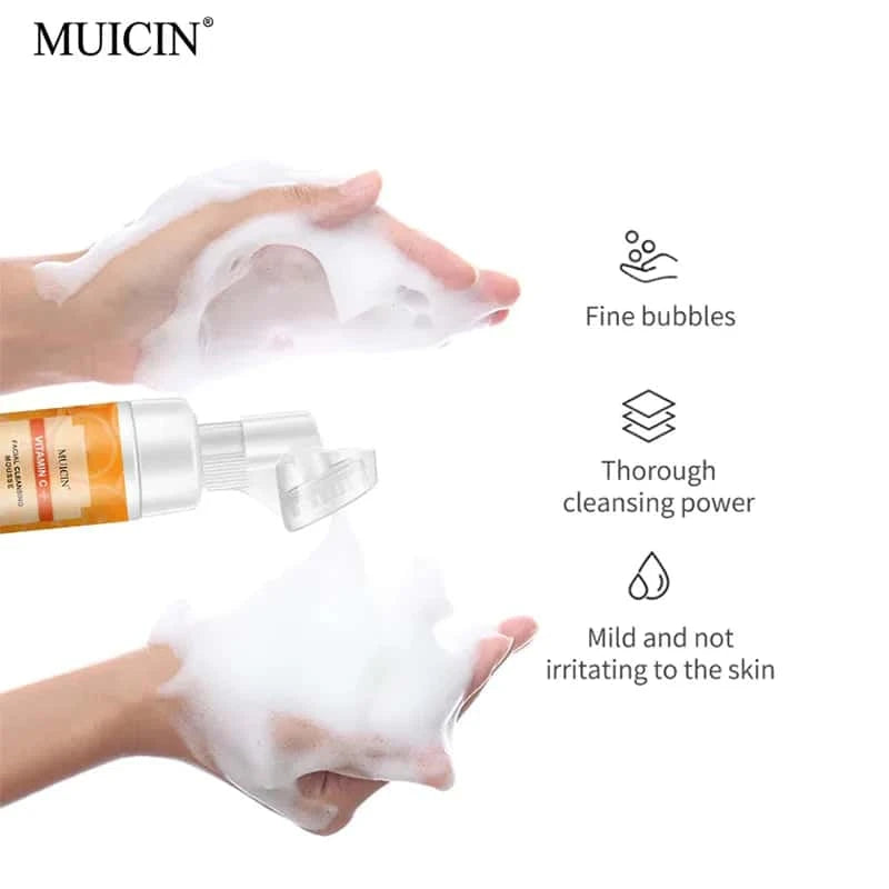 Vitamin C Bubble Foaming Facial Cleanser