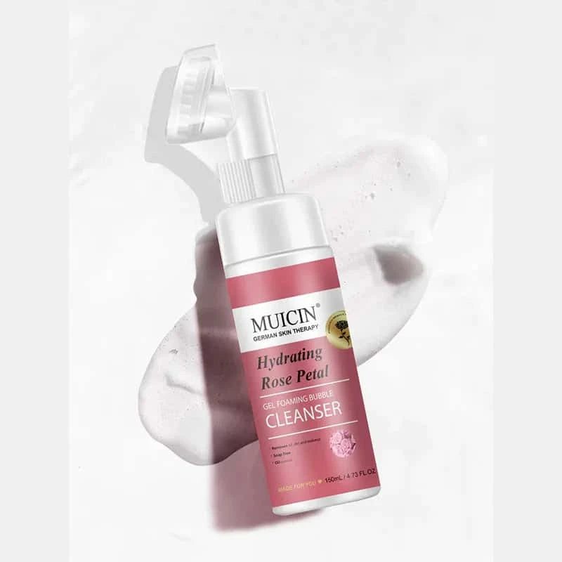 Rose Petal Gel Foaming Bubble Cleanser