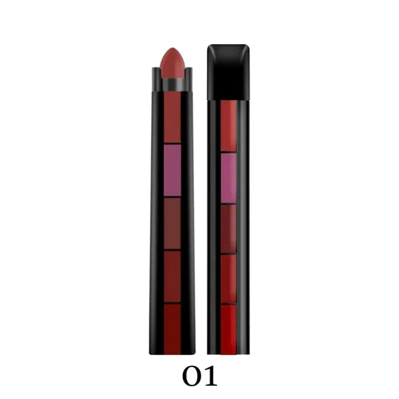 5 In 1 Matte Lipsticks