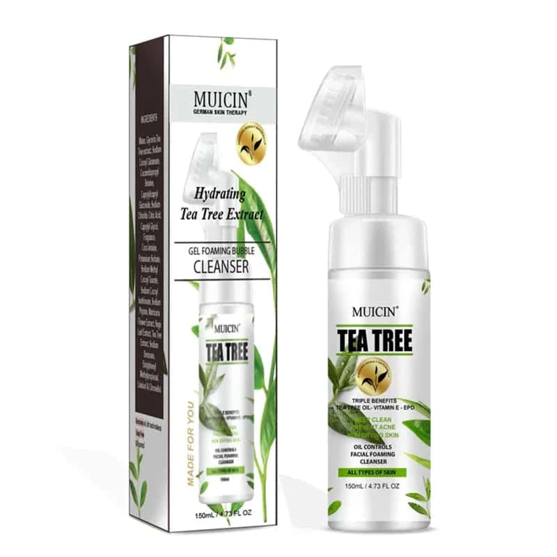 Tea Tree Bubble Foaming Facial Cleanser