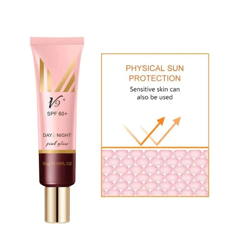 V9 Pink Glow Day & Night Cc Primer Cream