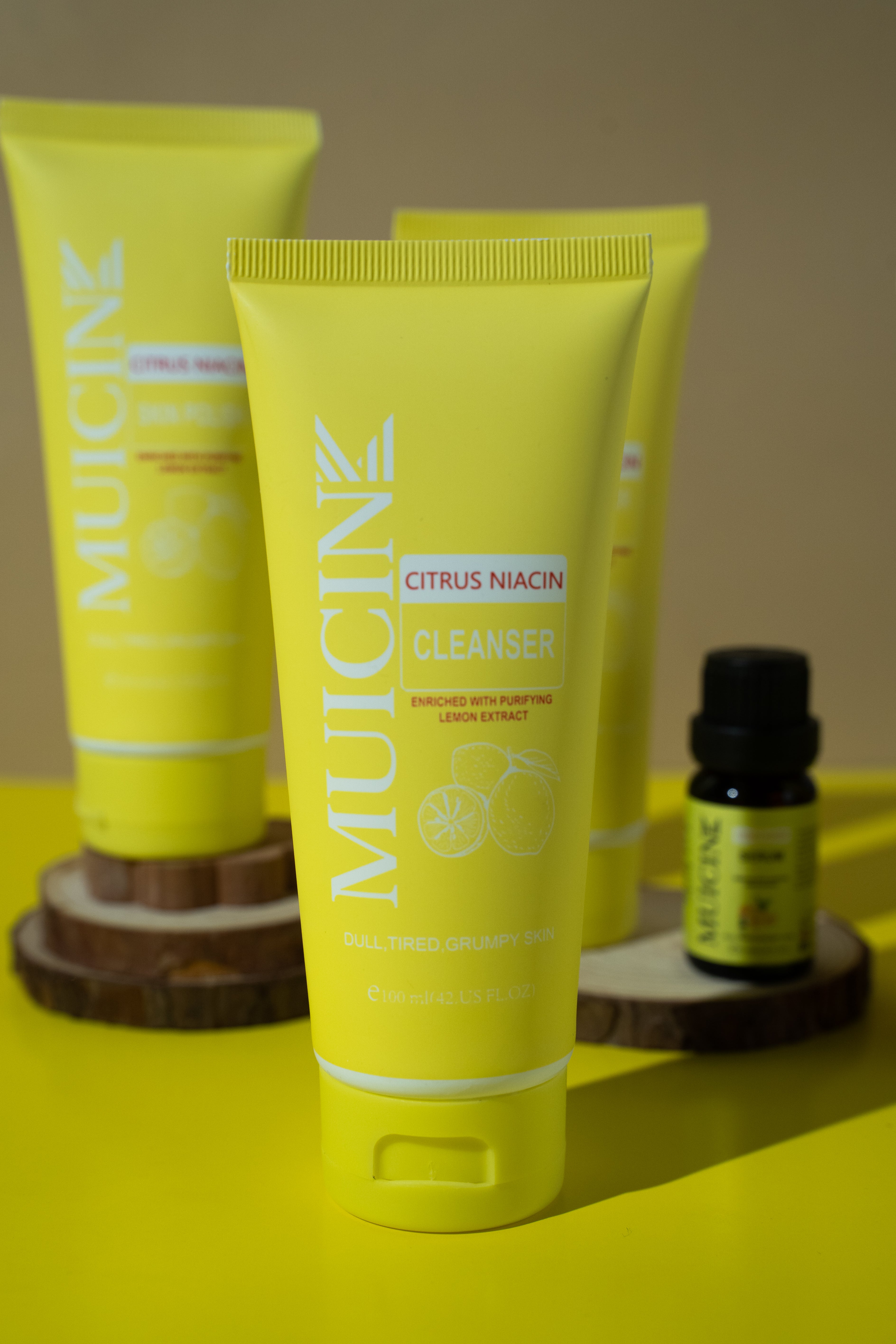 Citron Niacin Glow & Blow Facial Kit