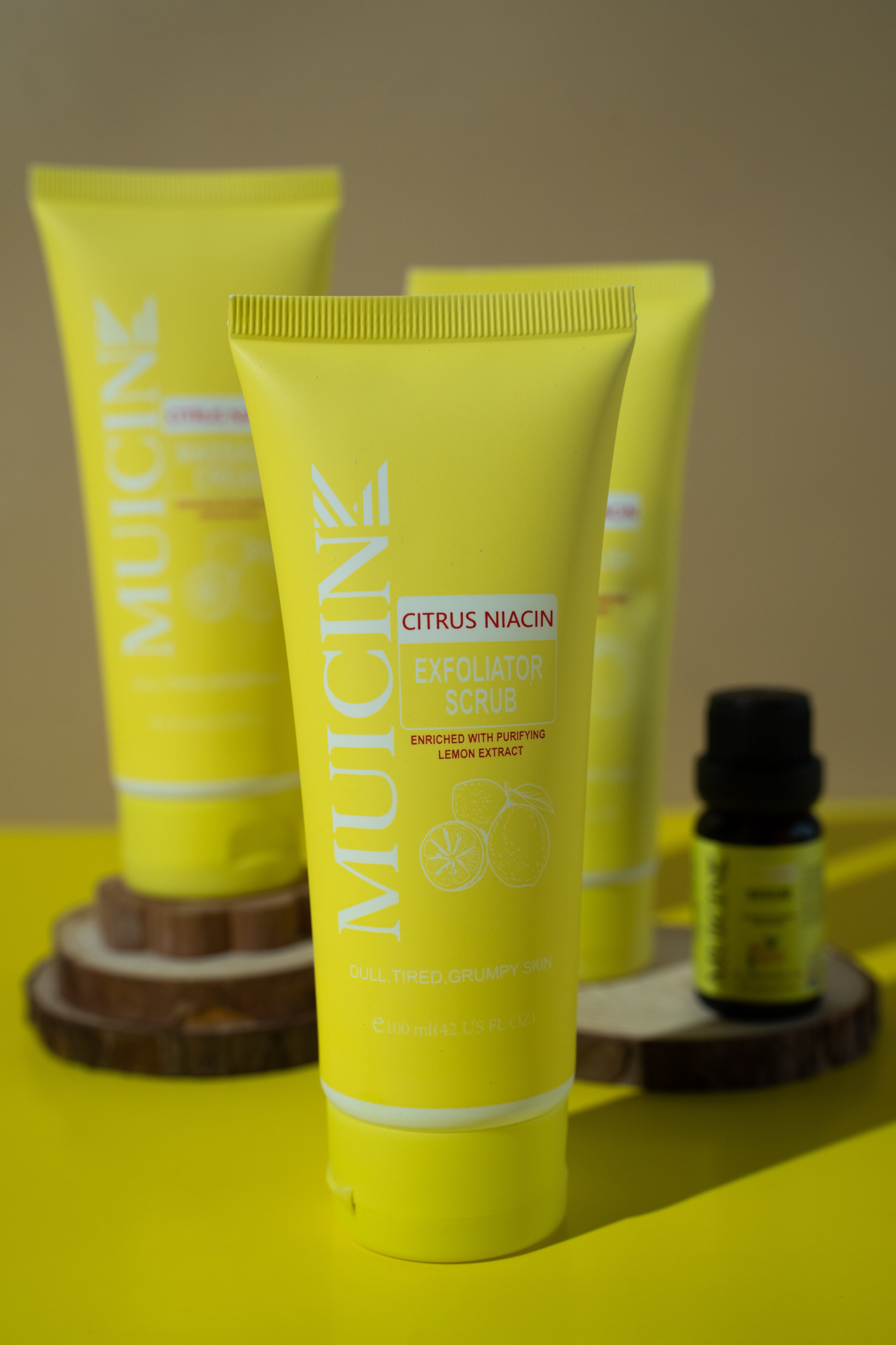 Citron Niacin Glow & Blow Facial Kit