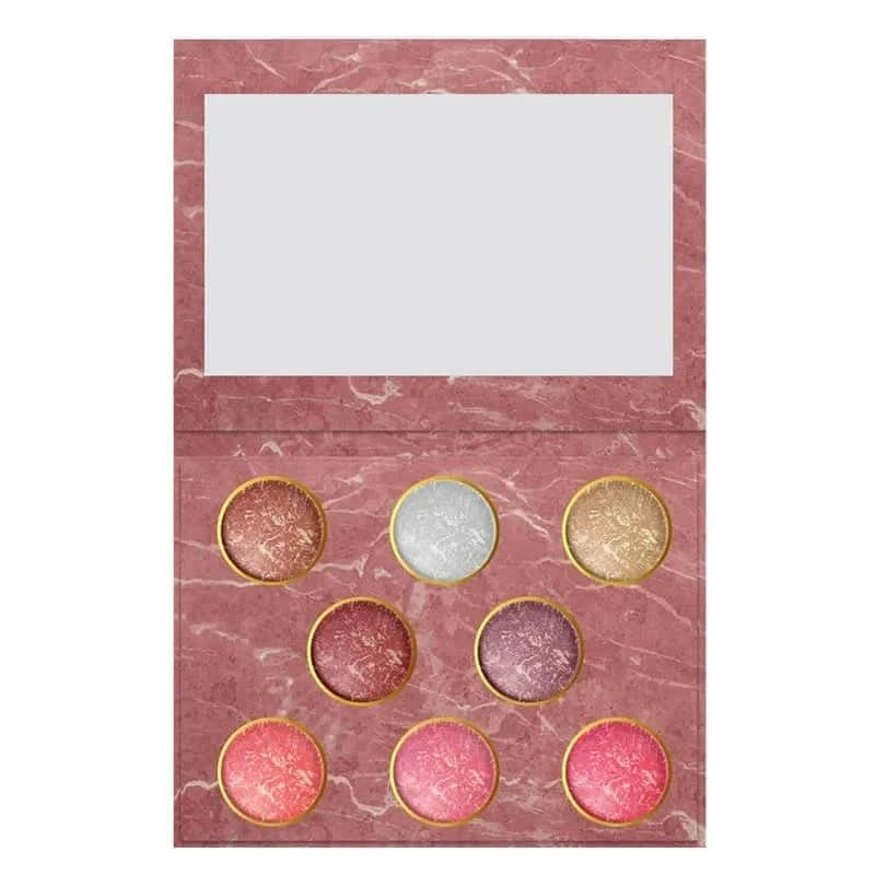 Baked Terracotta Highlight Blush & Eyeshadow Palette