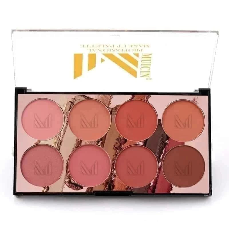 8 Colors Professional Blusher Palette