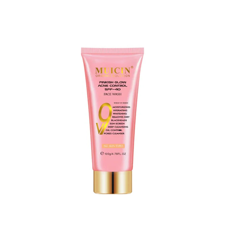 BABY V9 PINKISH GLOW FACE WASH - GENTLE RADIANCE CLEANSER
