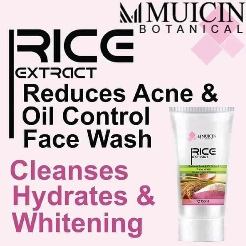 Rice Extract Face Wash - Gentle Brightening Cleanse