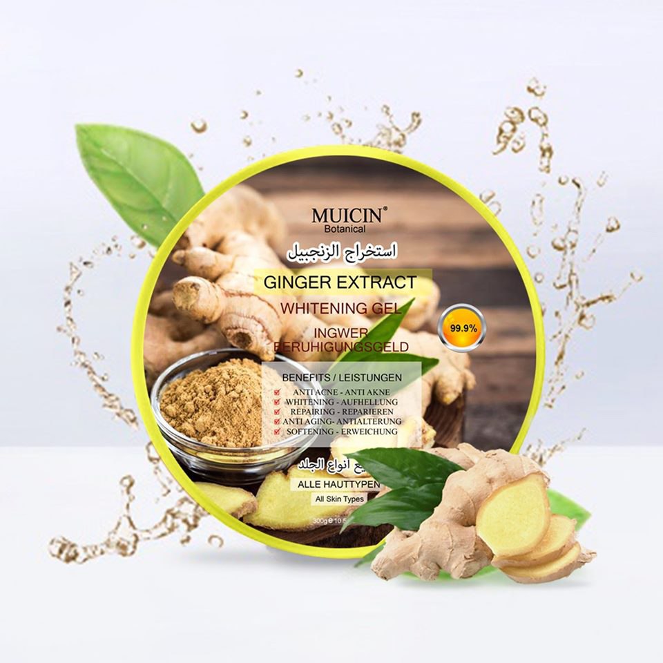 BRIGHTENING SOOTHING GINGER GEL RADIANCE THROUGH NATURE Muicin