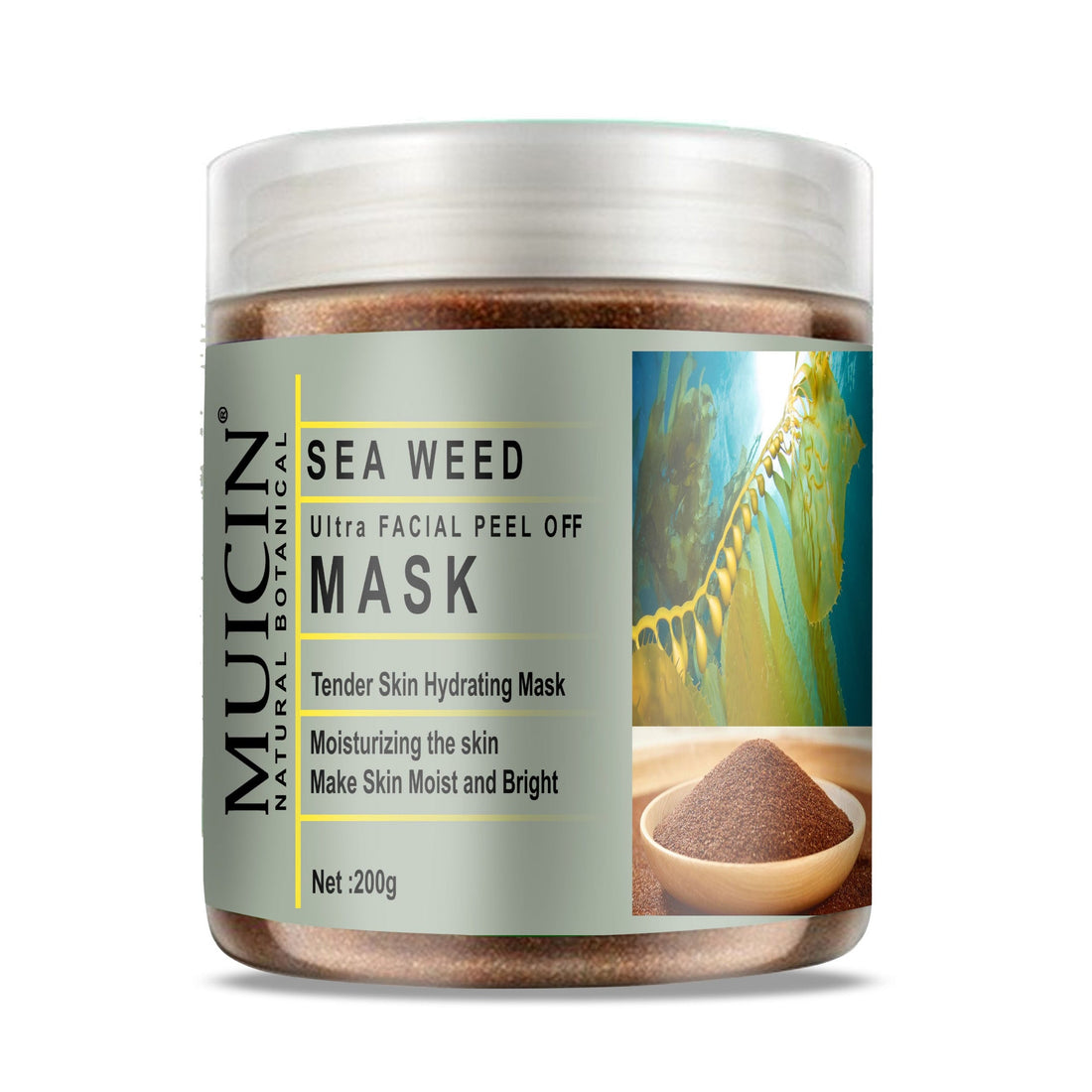 SEA WEED PEEL-OFF MASK - REFRESH FROM THE SEA DEPTHS