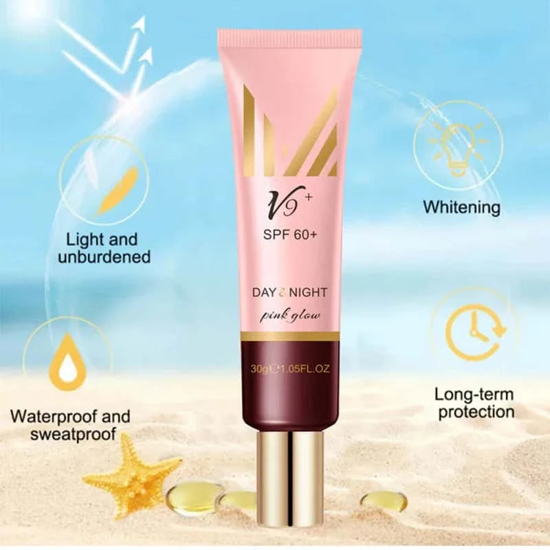 V9 Pink Glow Day &amp; Night Cc Primer Cream