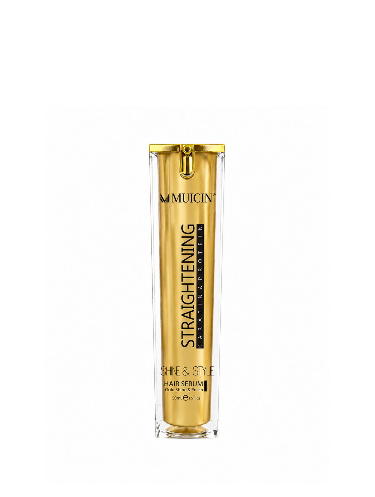 Gold Shine &amp; Style Hair Straightening Serum