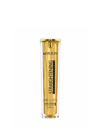 Gold Shine &amp; Style Hair Straightening Serum