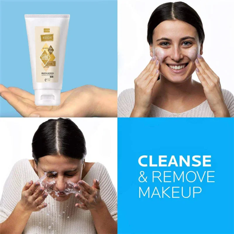 24K GOLD FACE WASH - LUXURIOUS PURIFYING CLEANSE