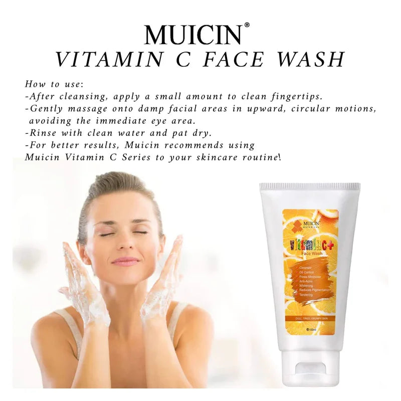 VITAMIN C+ FACE WASH - ENERGIZING BRIGHT CLEAN