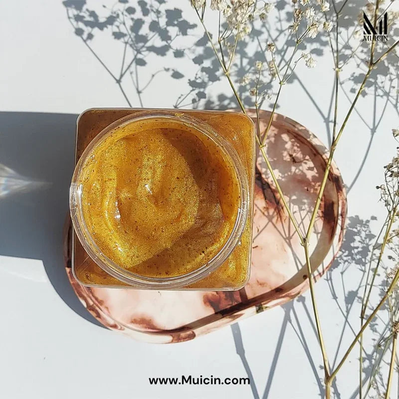 24K GOLD REGENERATING FACE &amp; BODY SCRUB - LUXURIOUS EXFOLIATION &amp; RENEWAL