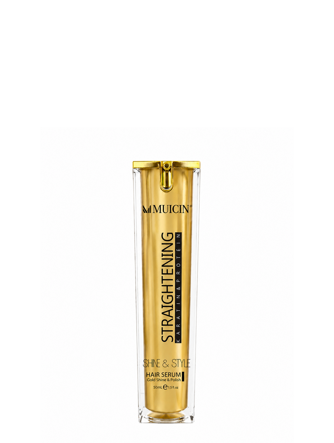 Gold Shine &amp; Style Hair Straightening Serum