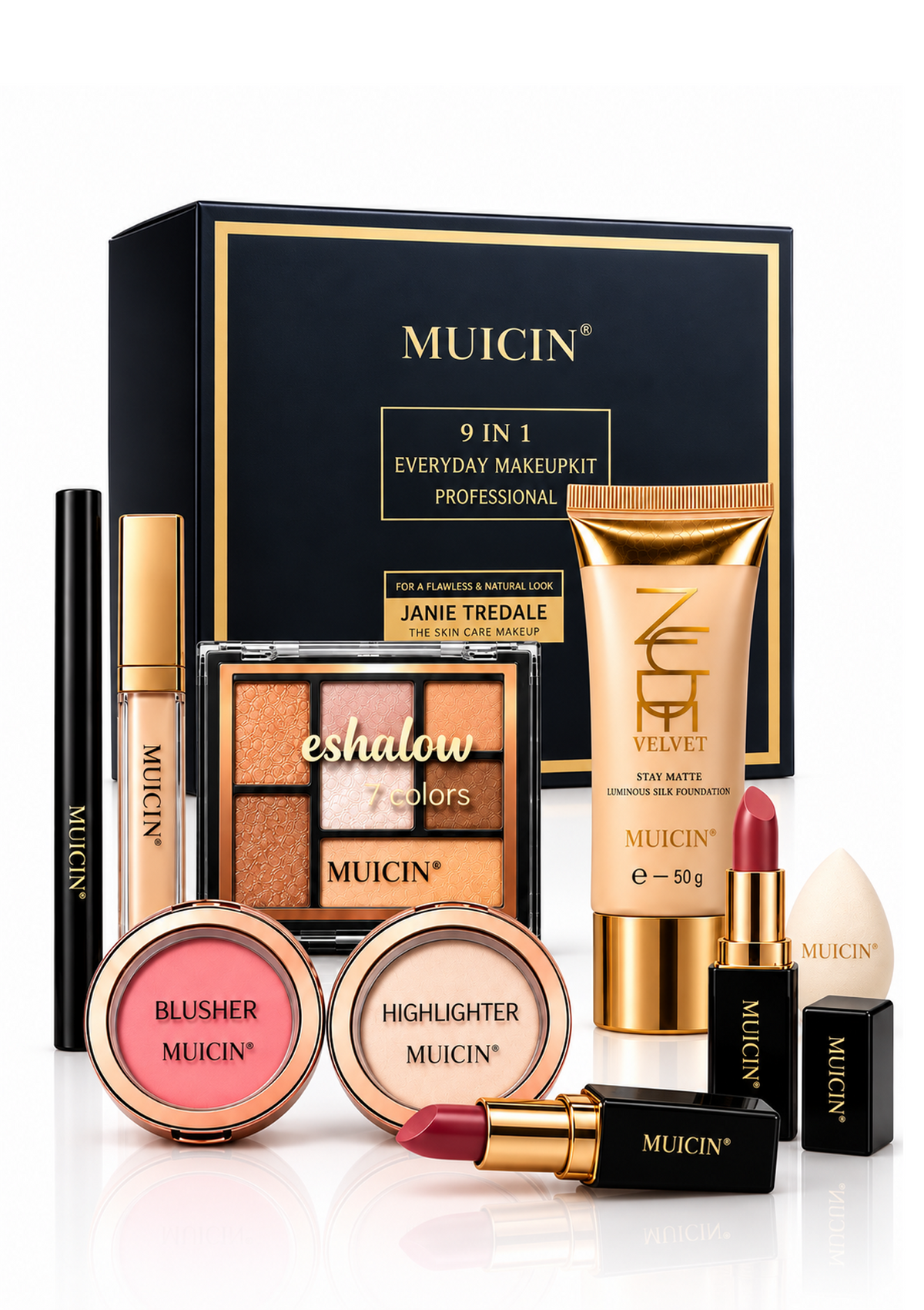 9 In 1 Everyday Professional Makeup Kit