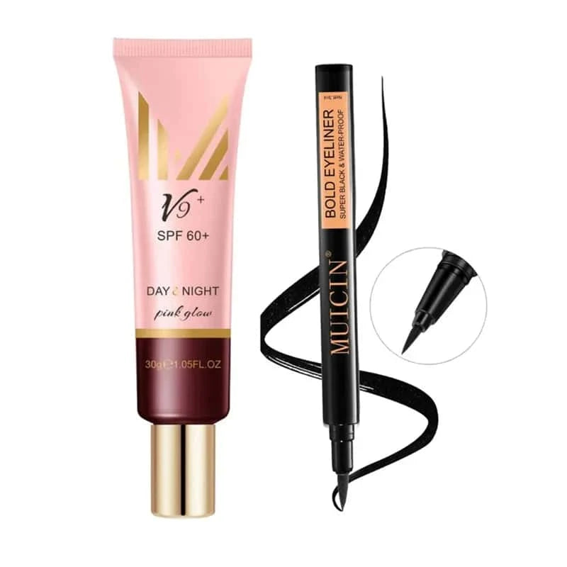 V9 Pink Glow Day &amp; Night Cc Primer Cream