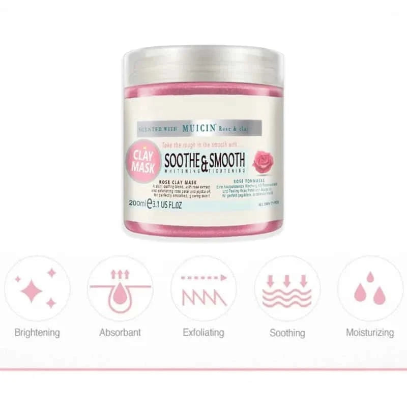 Soothing Rose Pink Clay Mask