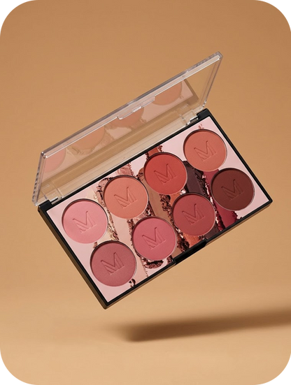 8 Colors Professional Blusher Palette