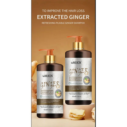 Boost &amp; Rejuvenate Ginger Hair Shampoo - Invigorate &amp; Strengthen