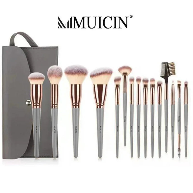 Black &amp; Silver Makeup Brush Collection