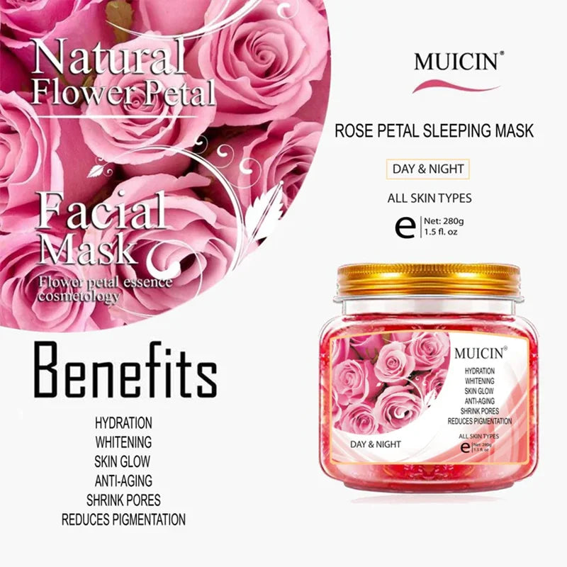 ETERNAL ROSE PETAL SLEEPING MASK - NIGHTLY REJUVENATION 280G