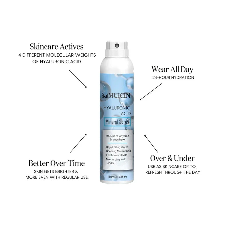 Hyaluronic Acid Mineral Spray - 160ml