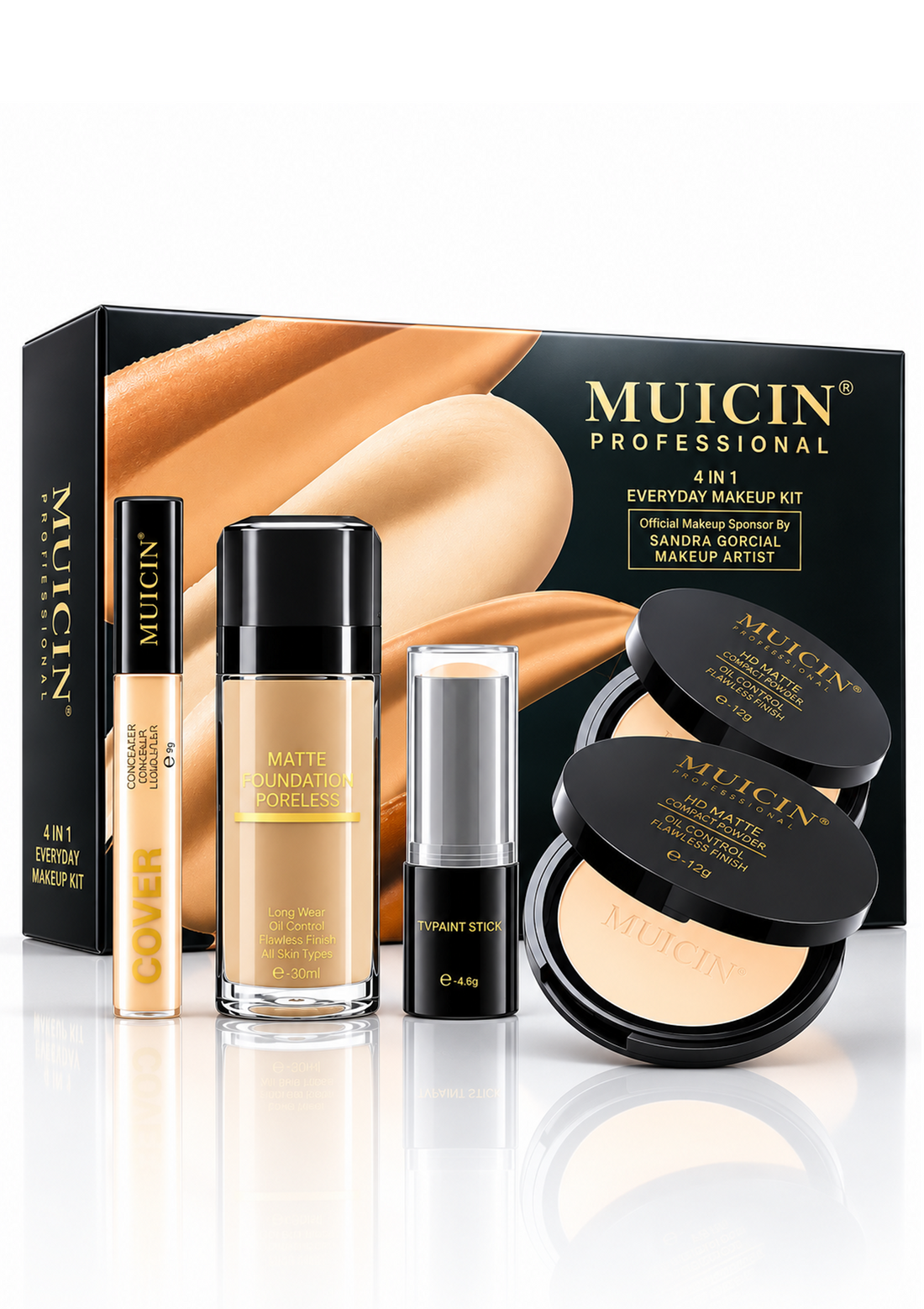 4 In 1 Everyday Professional Makeup Kit