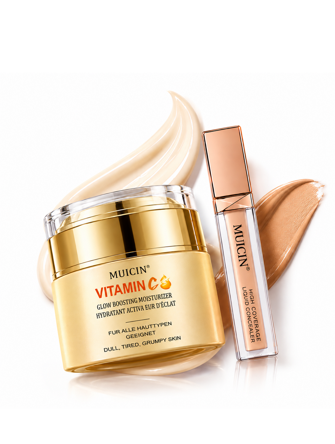 Vitamin C Foundation &amp; Gold HD Concealer