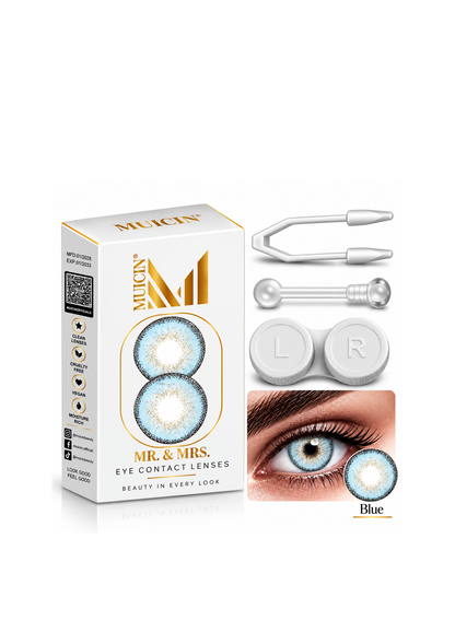 Mr &amp; Mrs Party Colored Contact Lenses