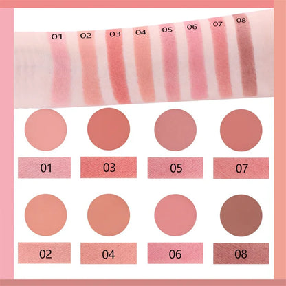 8 COLORS PROFESSIONAL BLUSHER PALETTE - BLENDABLE PERFECTION