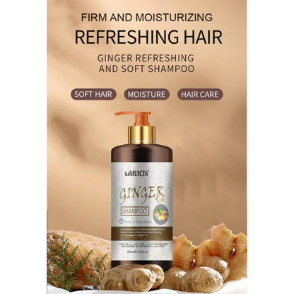 Boost &amp; Rejuvenate Ginger Hair Shampoo - Invigorate &amp; Strengthen